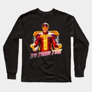 its turbo time christmas Arnold Schwarzenegger Long Sleeve T-Shirt